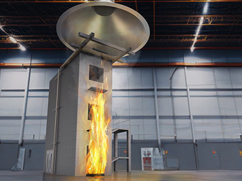 储能系统热释放速率测试装置